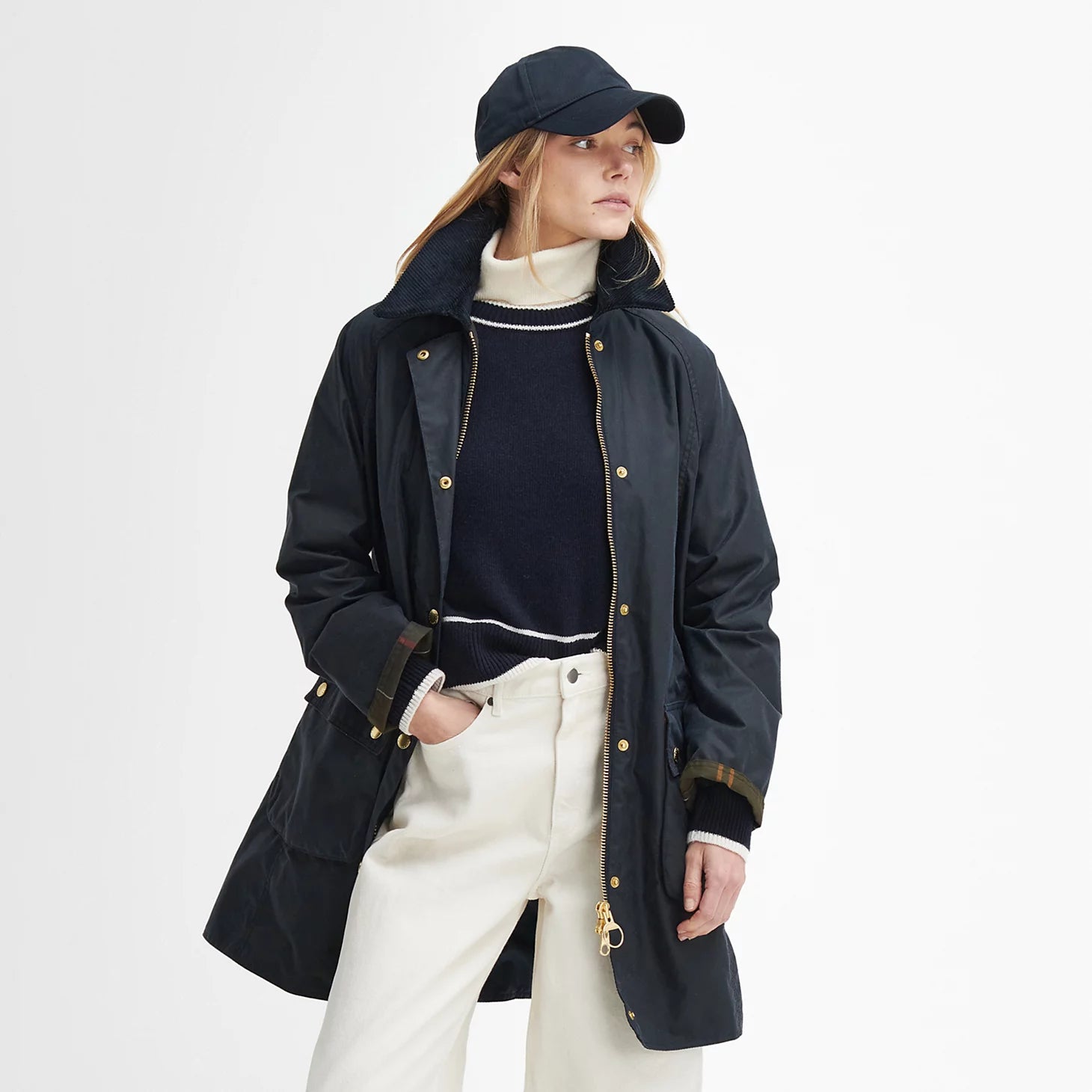 Orvis | Barbour® Beadnell Waxed Long Jacket