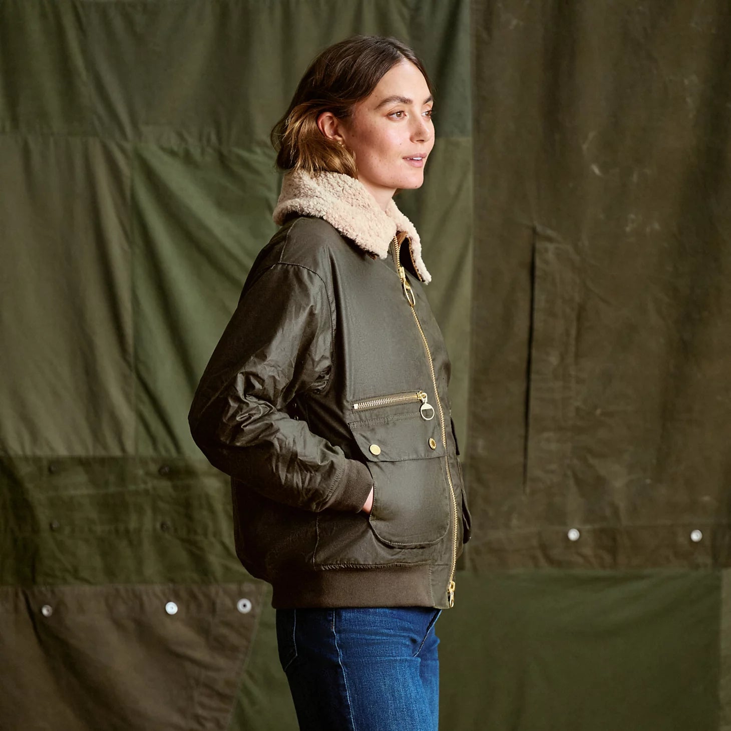 Orvis | Barbour® Maxine Waxed Jacket