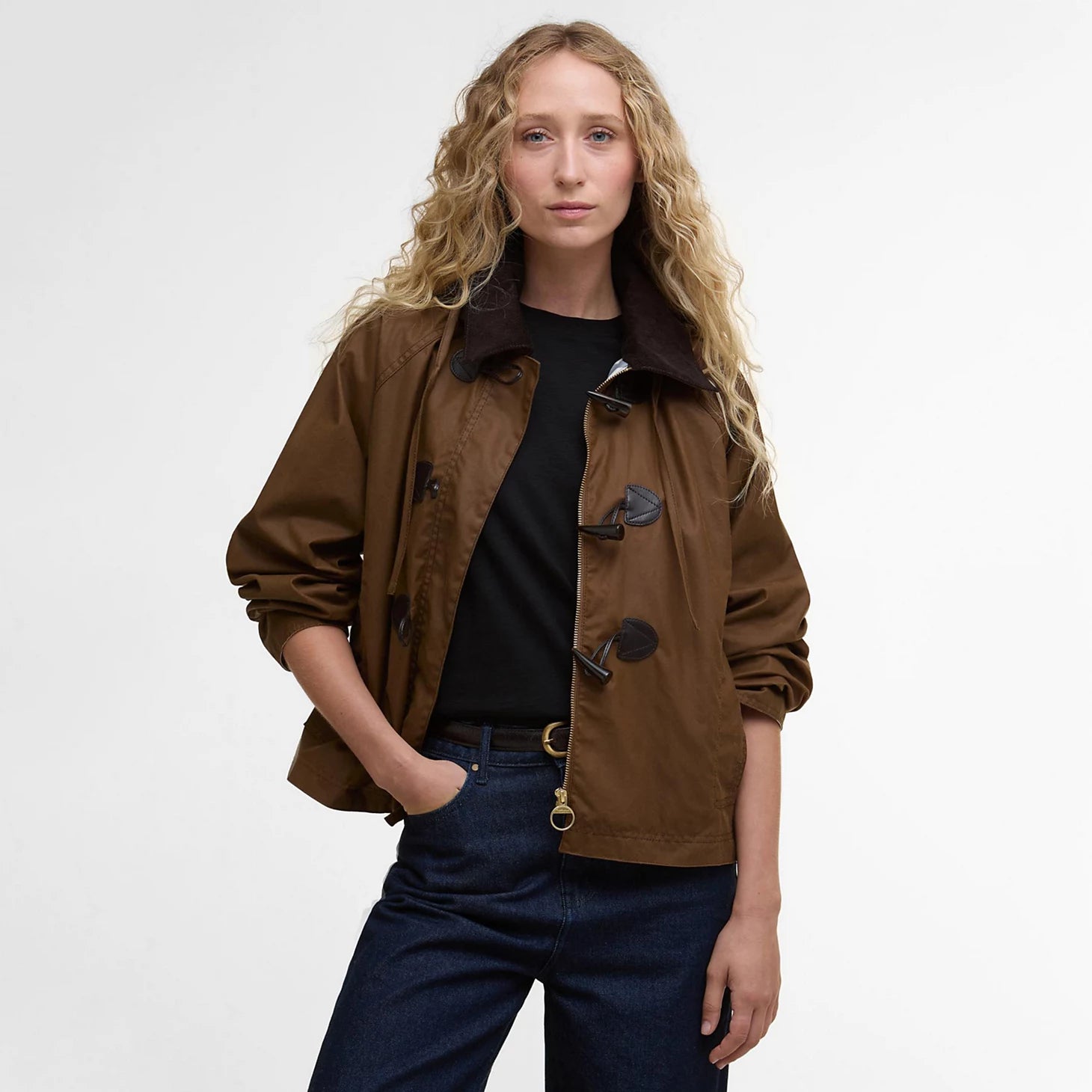 Orvis | Barbour® Myra Waxed Duffle Coat