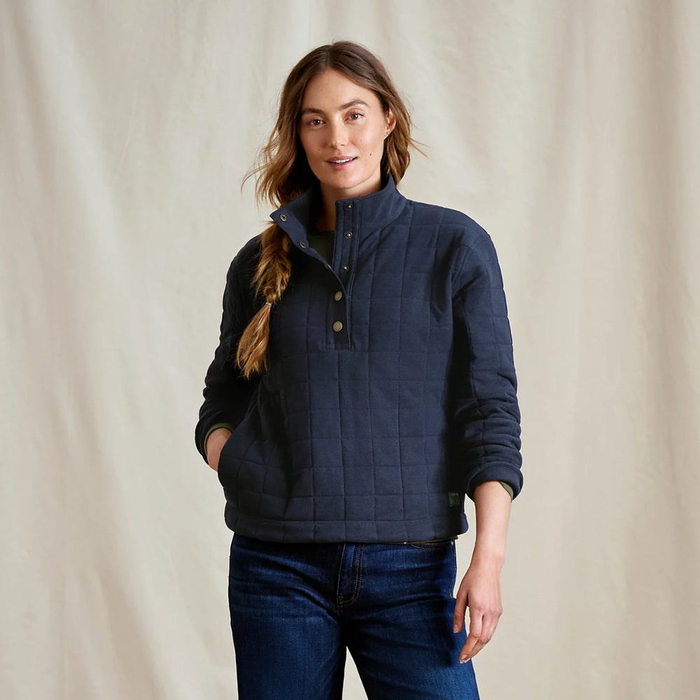 Orvis | Women's Battenkill Quilted 1/2-Snap Sweatshirt