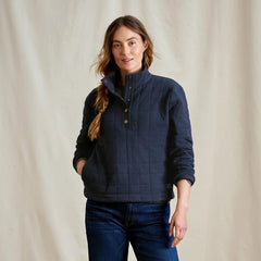 Orvis | Women's Battenkill Quilted 1/2-Snap Sweatshirt