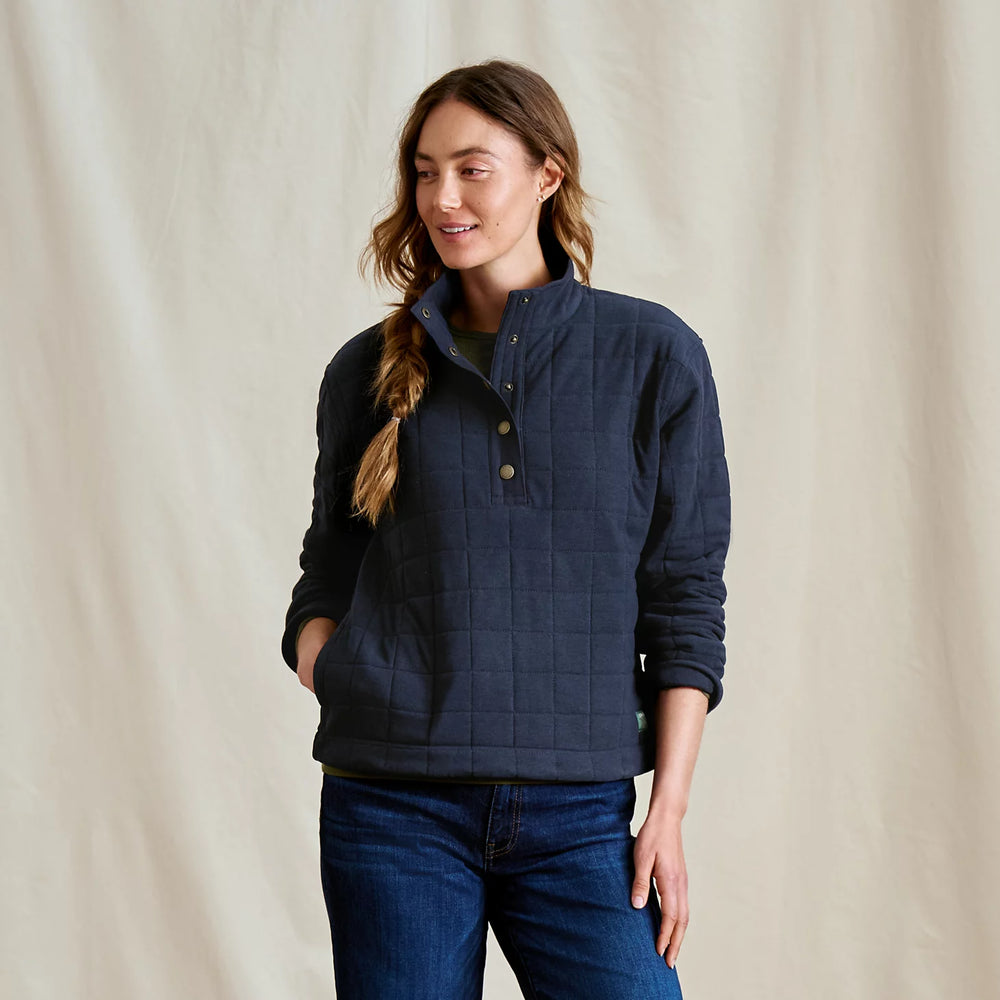 Orvis | Women's Battenkill Quilted 1/2-Snap Sweatshirt