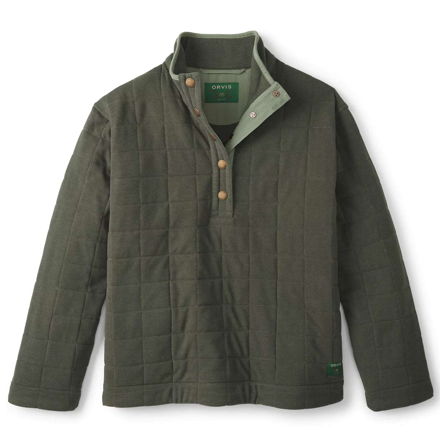 Orvis | Women's Battenkill Quilted 1/2-Snap Sweatshirt