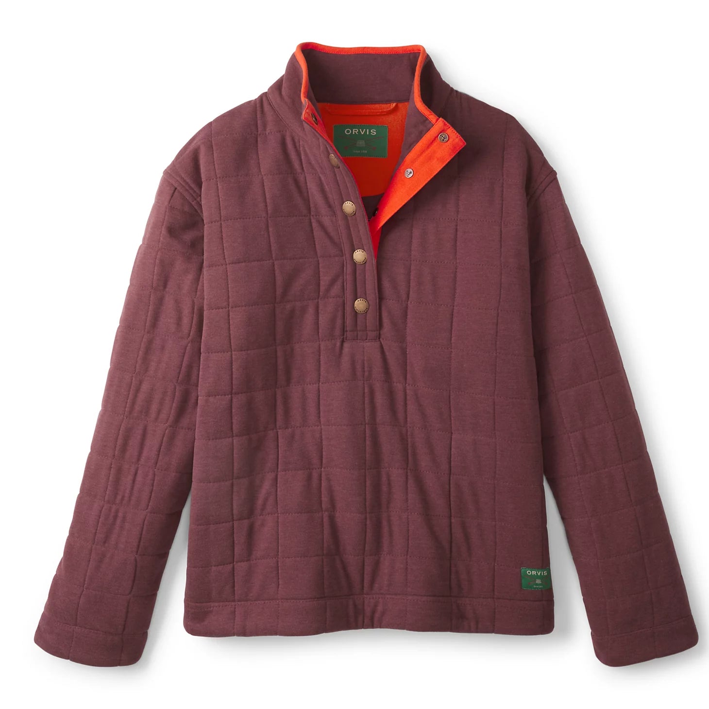 Orvis | Women's Battenkill Quilted 1/2-Snap Sweatshirt