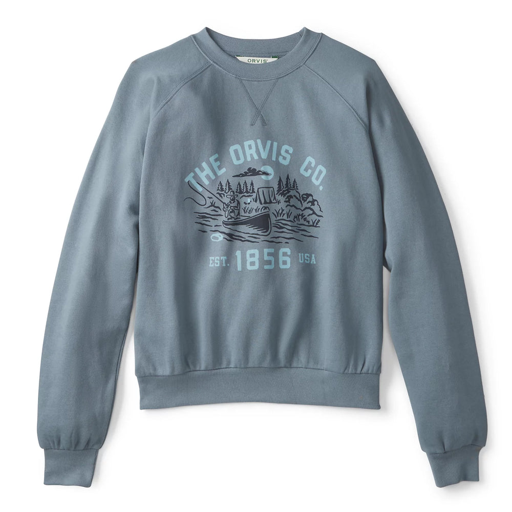 Orvis | Women's Campfire Graphic Crewneck Sweatshirt