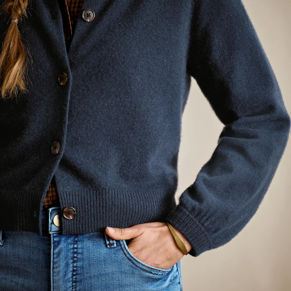 Orvis | Boiled Cashmere Cardigan