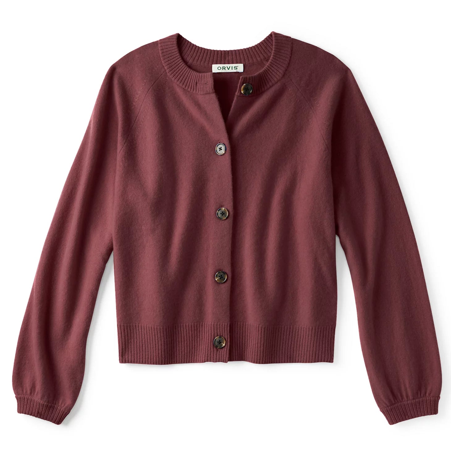 Orvis | Boiled Cashmere Cardigan