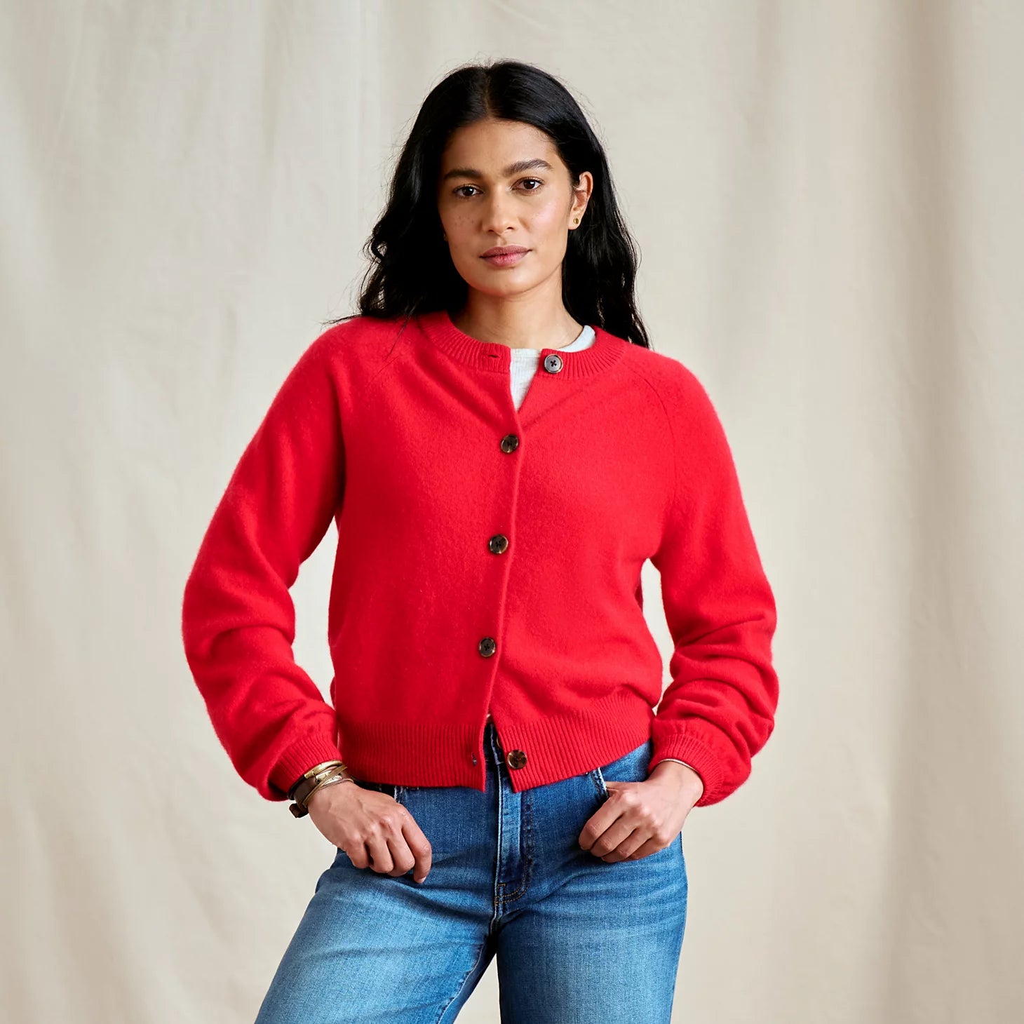Orvis | Boiled Cashmere Cardigan