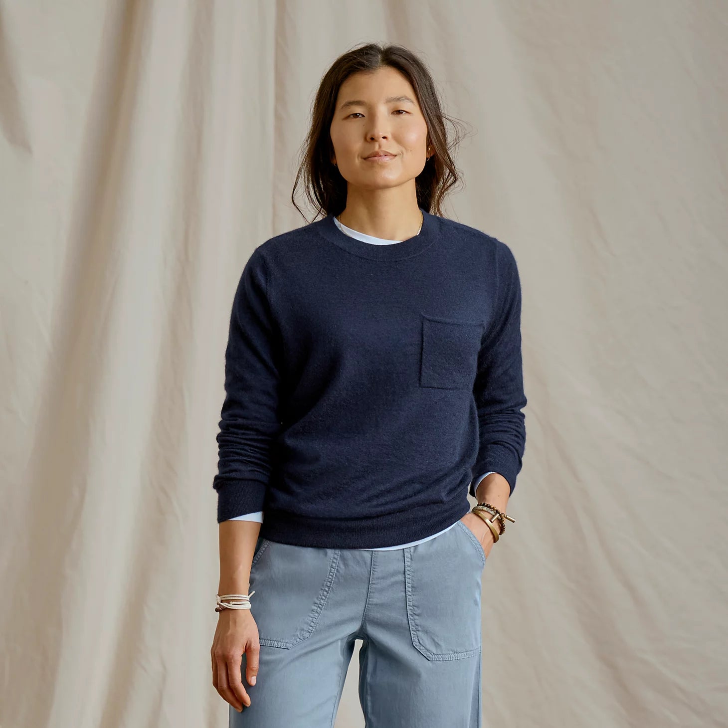 Orvis | Featherweight Cashmere Crewneck Sweater