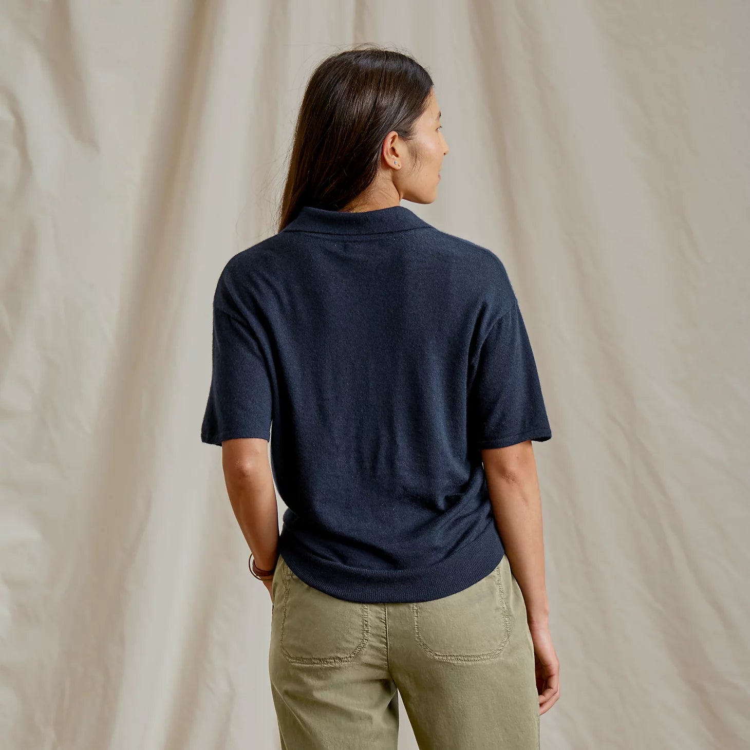 Orvis | Featherweight Cashmere Polo Tee