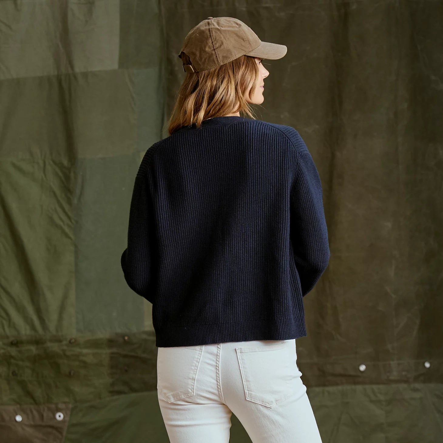 Orvis | Ribbed Short Cardigan