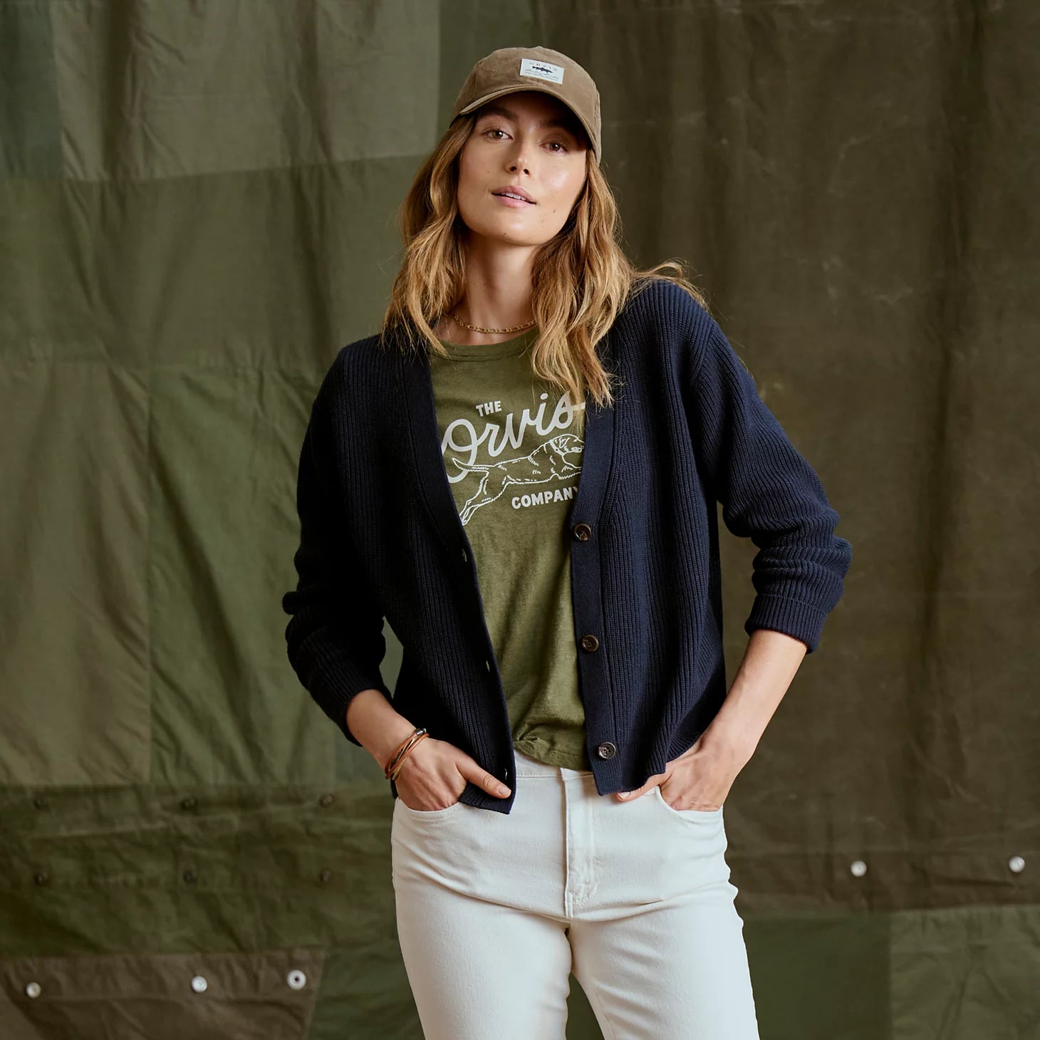 Orvis | Ribbed Short Cardigan
