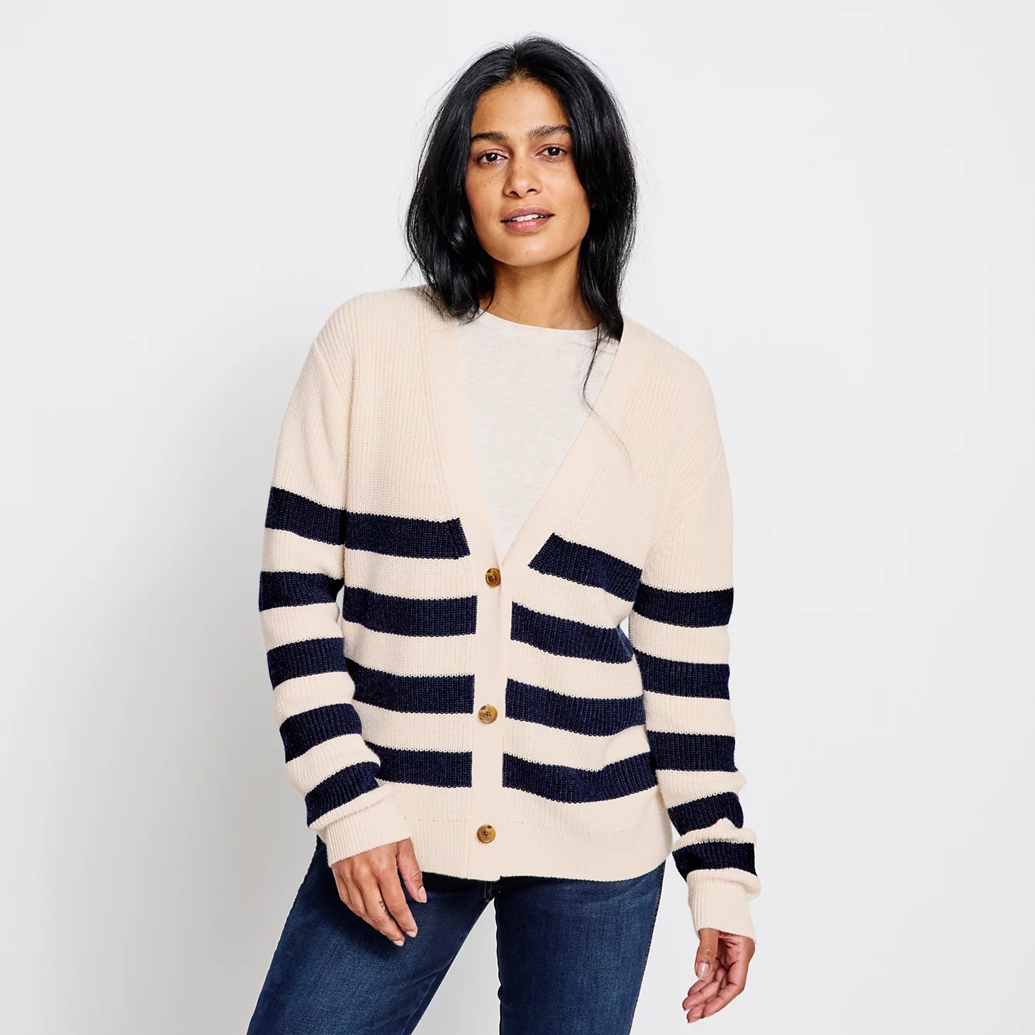 Orvis | Ribbed Short Cardigan