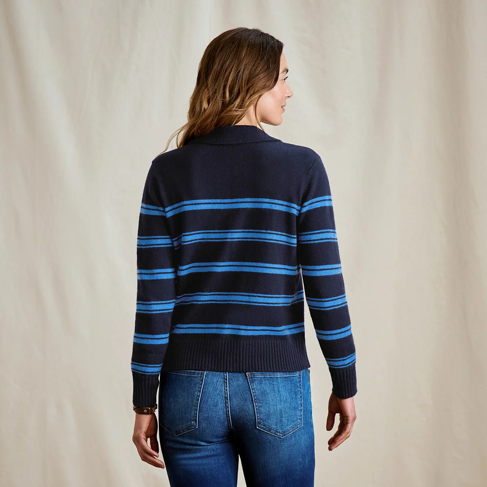 Orvis | Brookside Striped Polo Sweater