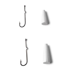Orvis | Popper Bodies with Hooks - Saltwater Popper Bodies with Size 2 and 2/0 Hooks