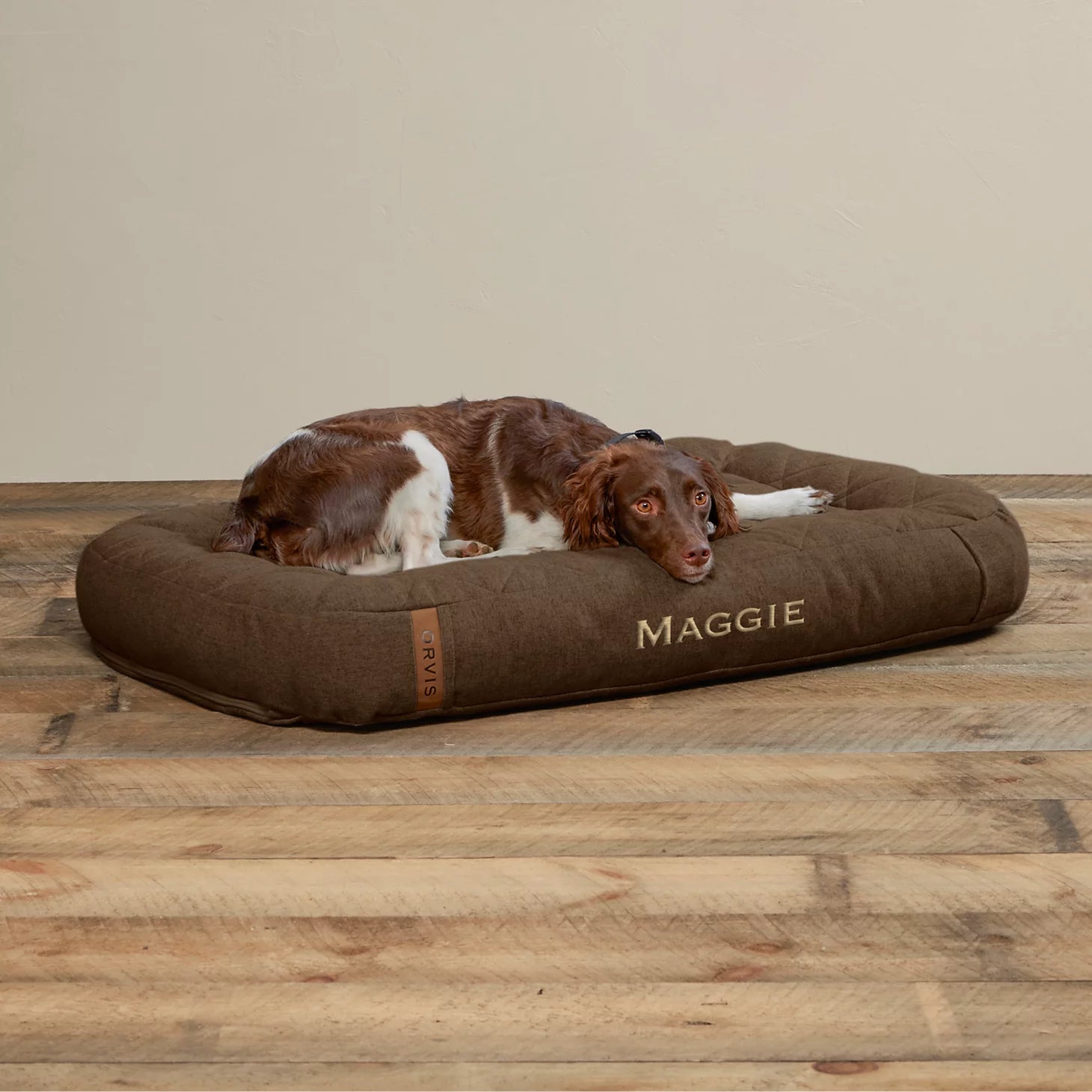Orvis | Memory Foam Lounger Dog Bed