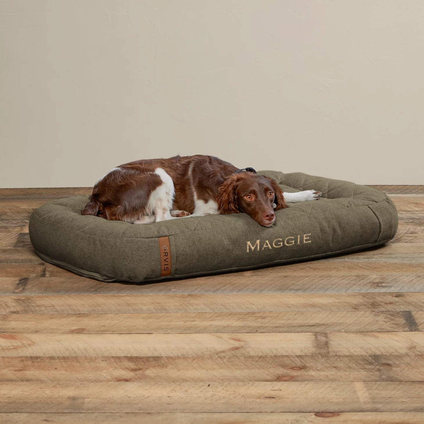 Orvis | Memory Foam Lounger Dog Bed