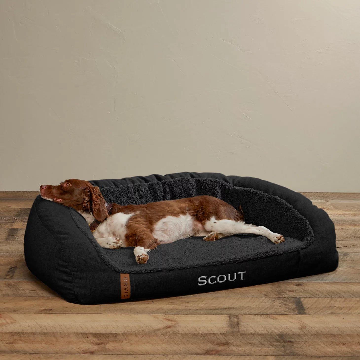 Orvis | FleeceLock® Memory Foam Couch Dog Bed