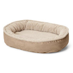 Orvis | Orvis ComfortFill-Eco™ Wraparound Dog Bed with Fleece