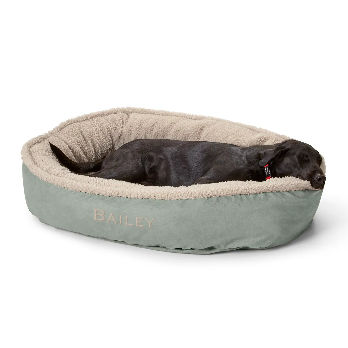 Orvis | Orvis ComfortFill-Eco™ Wraparound Dog Bed with Fleece