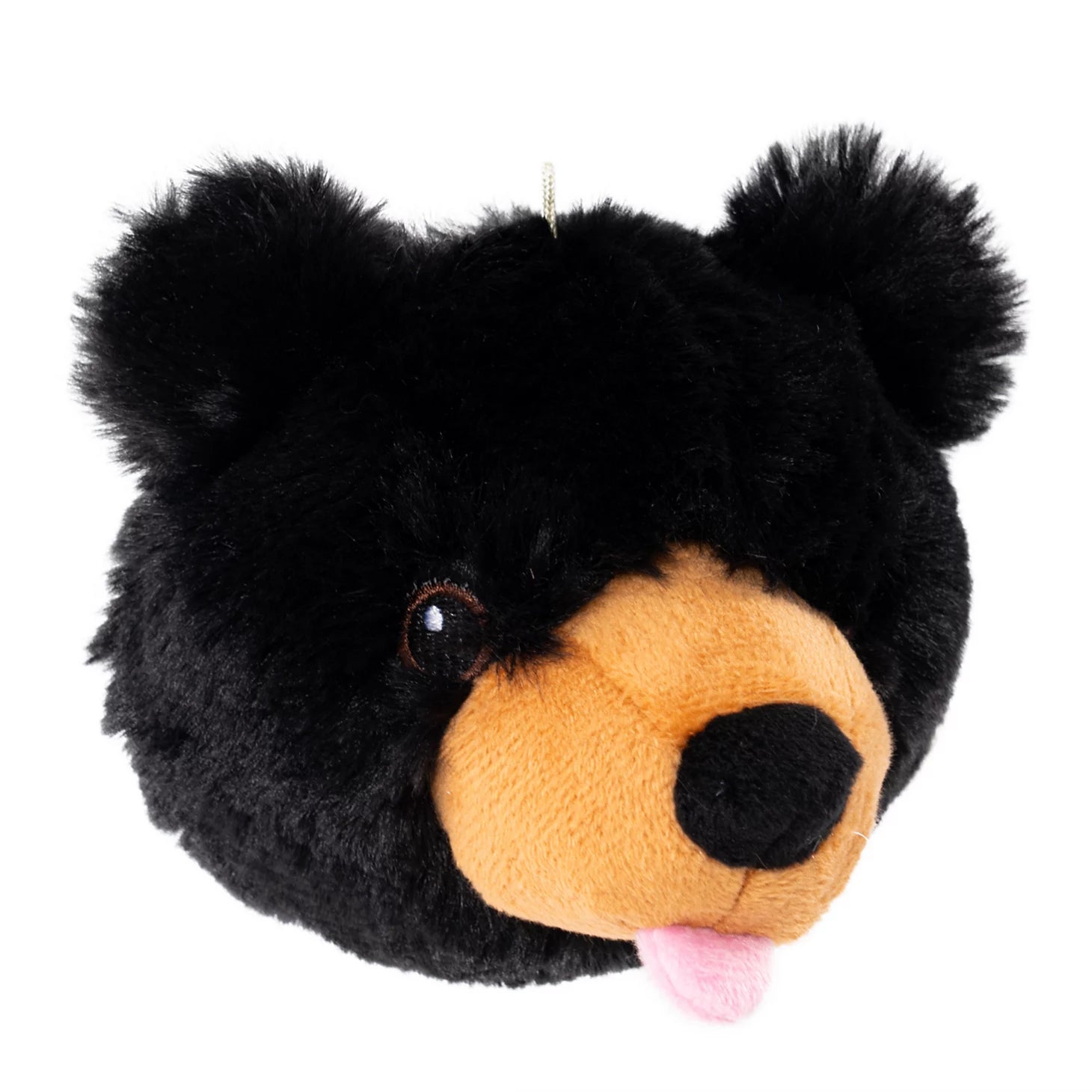 Orvis | Black Bear Head 2-in-1 Dog Toy