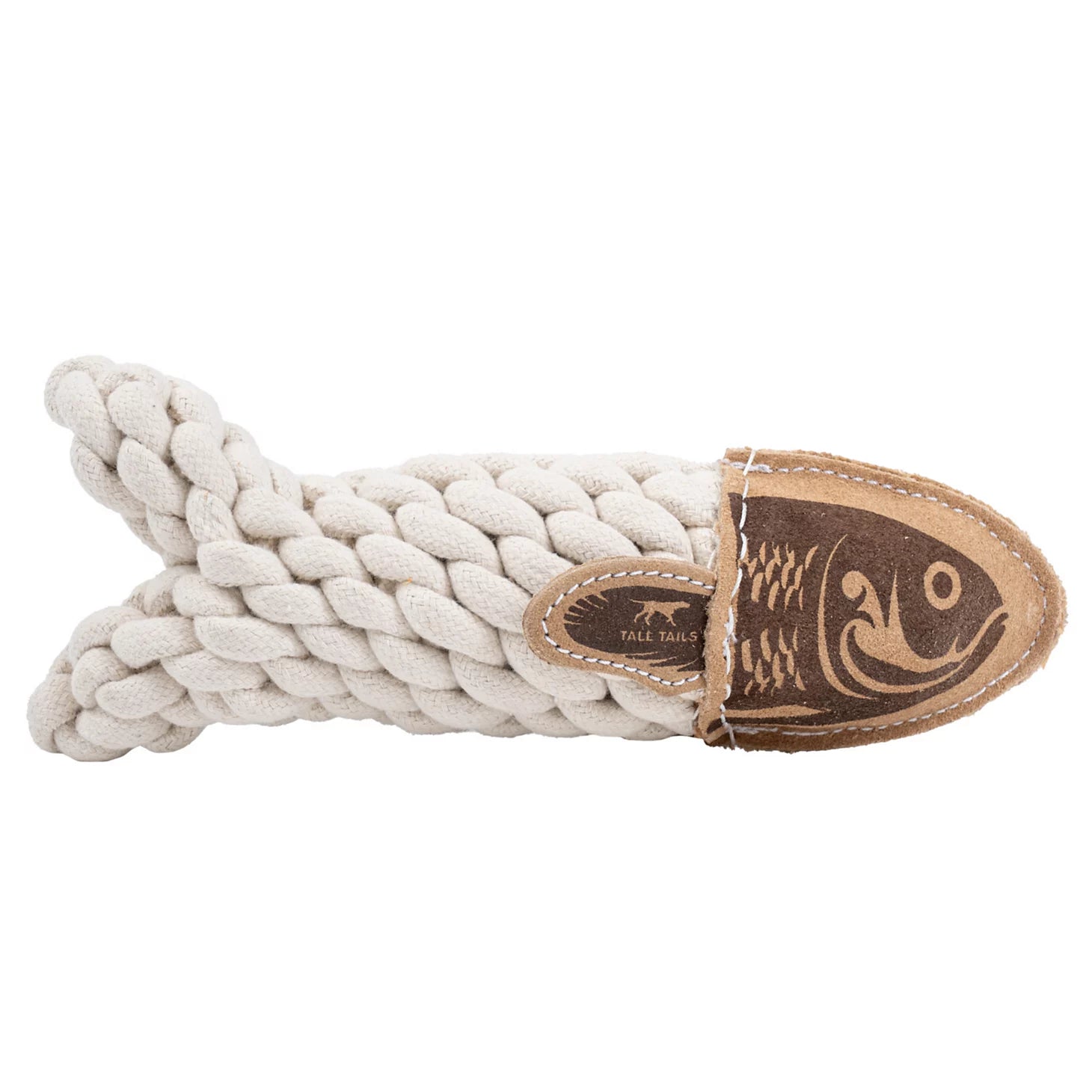 Orvis | Rope Crunch Fish Dog Toy