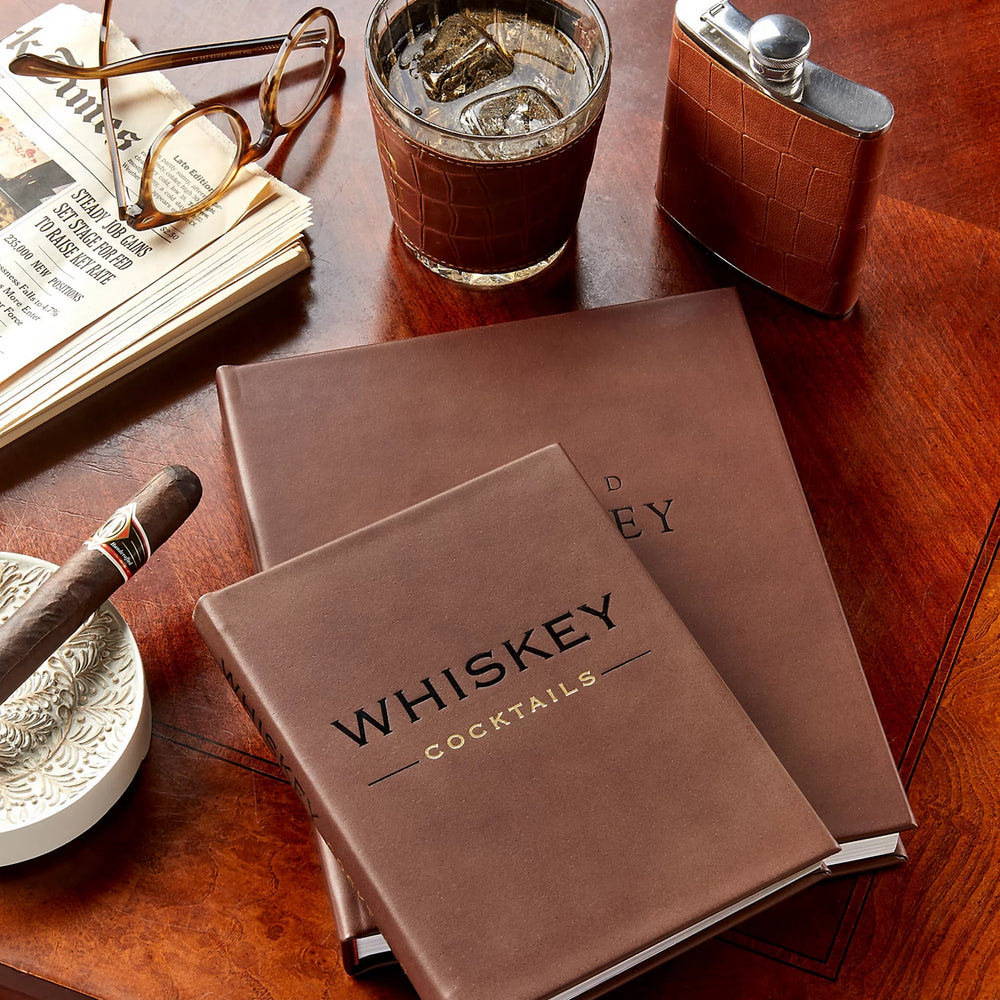 Orvis | Leather-Bound Whiskey Cocktails Book