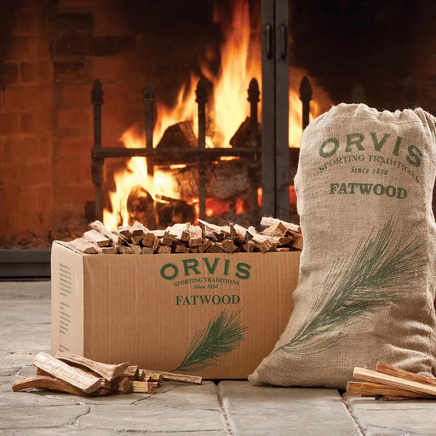 Orvis | Orvis Fatwood - 15-lb. Burlap Sack