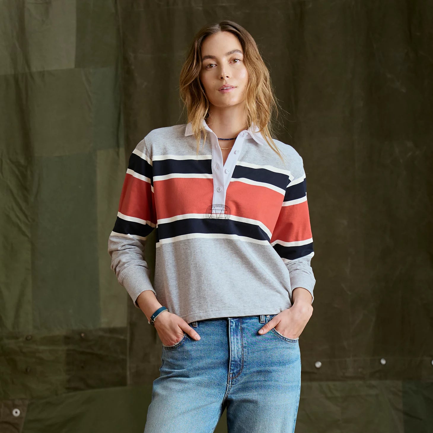 Orvis | Maple Rugby Long-Sleeve Shirt